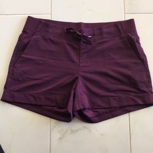 Athleta Purple Midtown Shorts